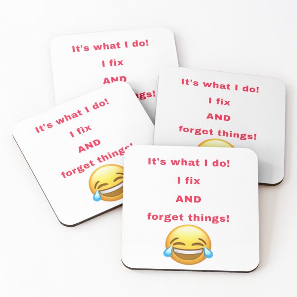 Item preview, Fix and Forget designed and sold by DianeLindonCoy.