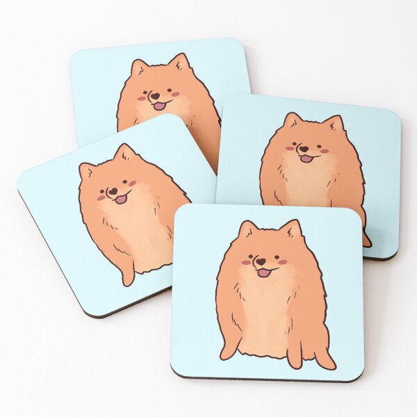 Item preview, pomeranian illustration  designed and sold by Mayarart.