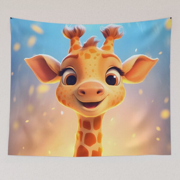 Item preview, A Sweet Snapshot of a Baby Giraffe designed and sold by Cr-AI-tive.
