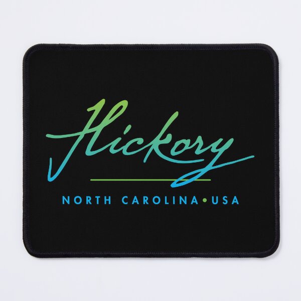 Item preview, Hickory North Carolina Typographic Design designed and sold by Futurebeachbum.