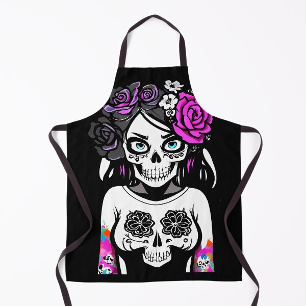 Item preview, Fierce Floral Fusion Skull designed and sold by Mechanical-Artt.