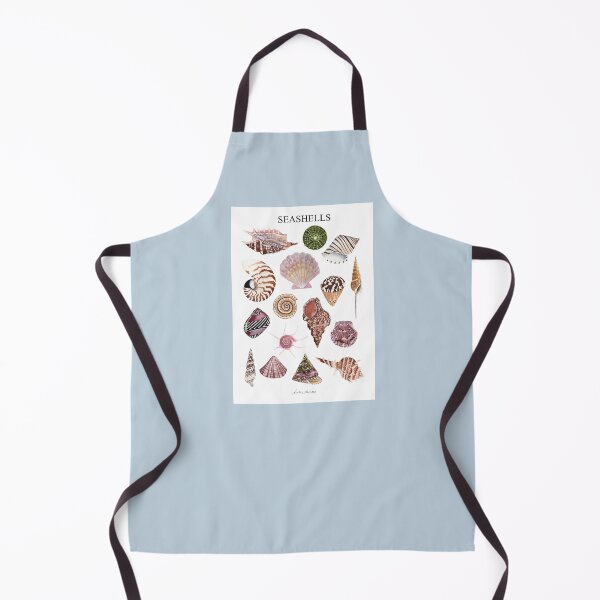 Item preview, SEASHELLS POSTER-white designed and sold by BEATRIZ ABAITUA.