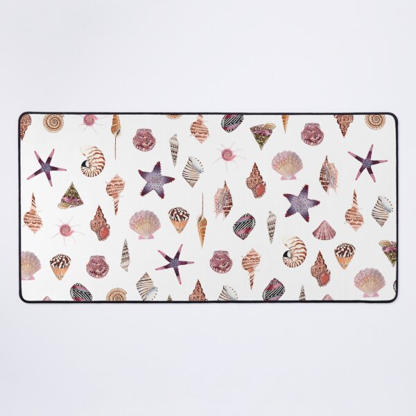 Item preview, SEASHELLS POSTER-white designed and sold by BEATRIZ ABAITUA.