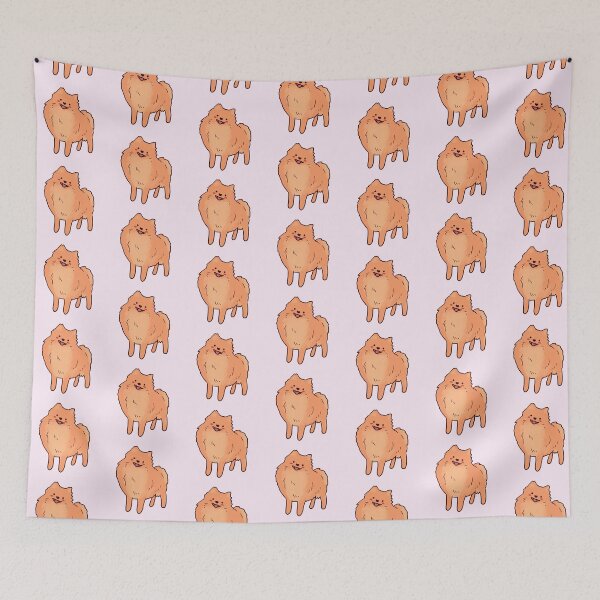 Item preview, Funny pomeranian illustration  designed and sold by Mayarart.