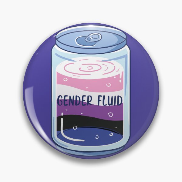 Item preview, Gender fluid Pride can designed and sold by TamakiArts.