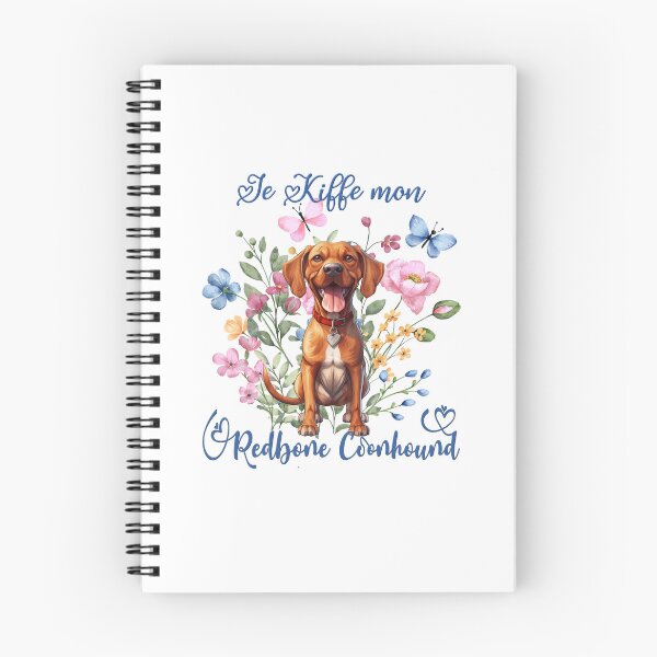 Item preview, Redbone Coonhound dog, I like my Redbone Coonhound for hunting dog lovers, in French designed and sold by isaweb.