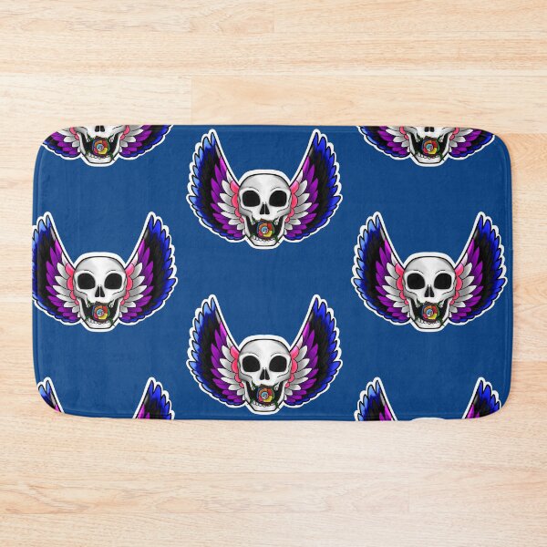 Item preview, Genderfluid Skull designed and sold by Hotch Potch.