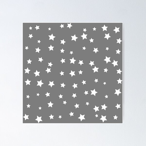 Item preview, Little White Stars Pattern - I love stars - Twinkle twinkle little star designed and sold by StickerForDays.