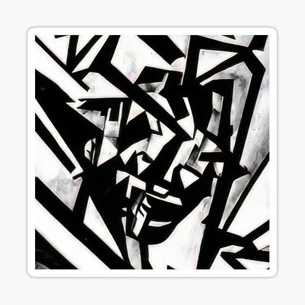 Abstract Void Sticker