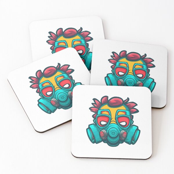 Item preview, Clown futuristic gas mask designed and sold by spyduckz.