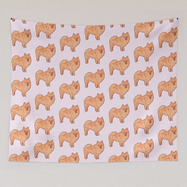 Item preview, pomeranian drawing  designed and sold by Mayarart.