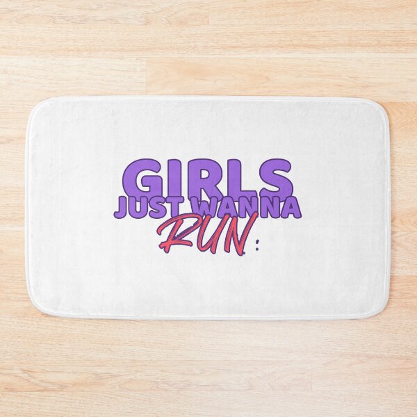 Item preview, Girls Just Wanna Run (Graphic) designed and sold by Allyoudois.