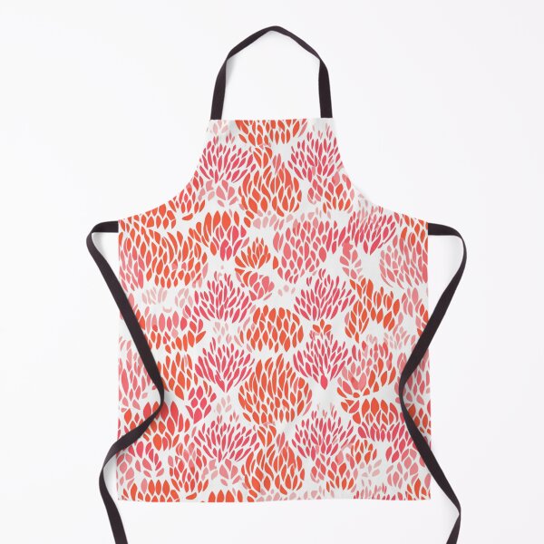 Item preview, Tropical Pink and Orange Abstract Leaves designed and sold by KShedenhelm.
