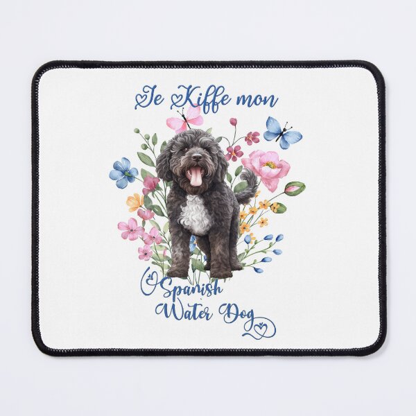 Item preview, Chien Spanish Water Dog , Je kiffe mon Spanish Water Dog for lovers of sheepdogs, in French designed and sold by isaweb.