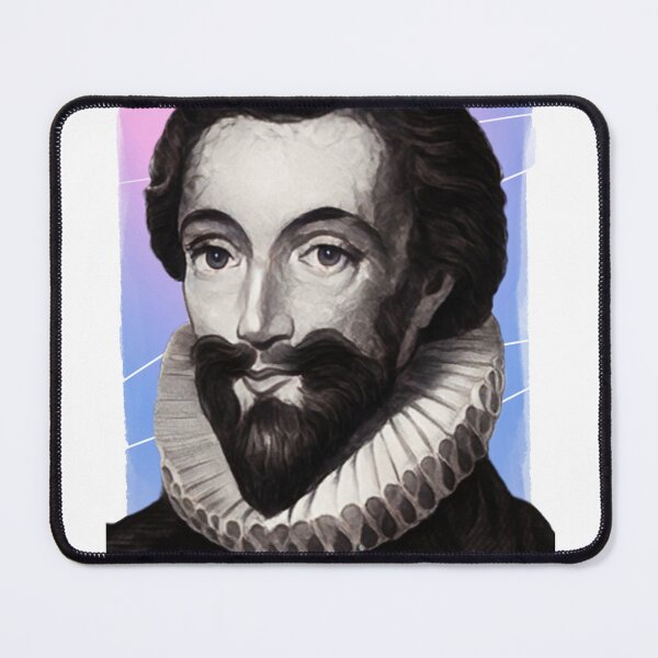 Item preview, English Poet John Donne illustration designed and sold by Litstoy.