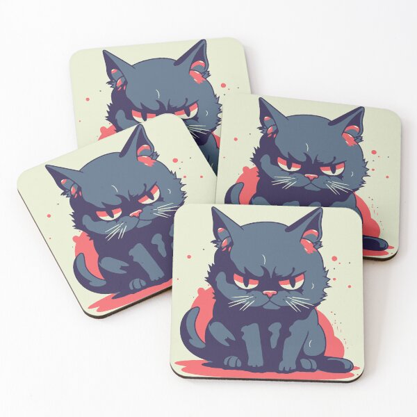 Item preview, Angry Black Kitty  designed and sold by Amir Faysal.