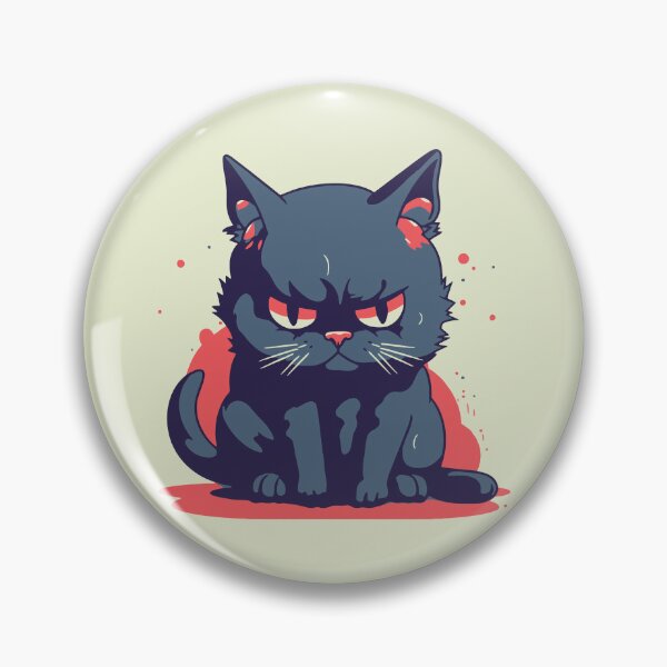 Item preview, Angry Black Kitty  designed and sold by Amir Faysal.