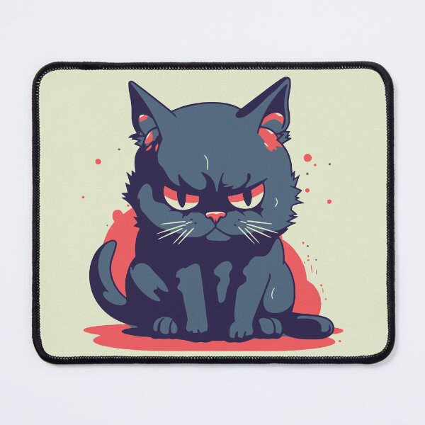 Item preview, Angry Black Kitty  designed and sold by Amir Faysal.