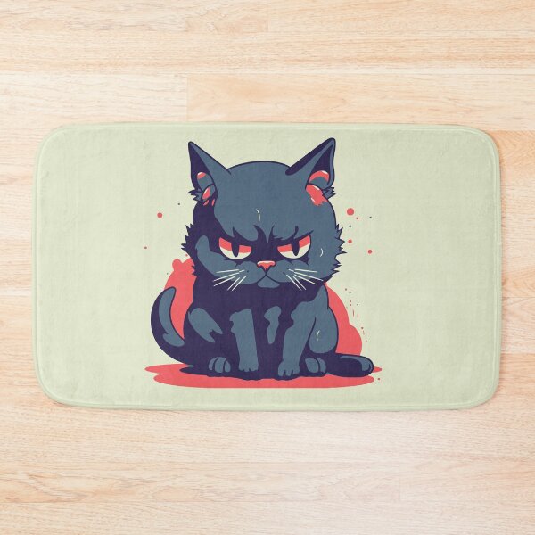 Item preview, Angry Black Kitty  designed and sold by Amir Faysal.
