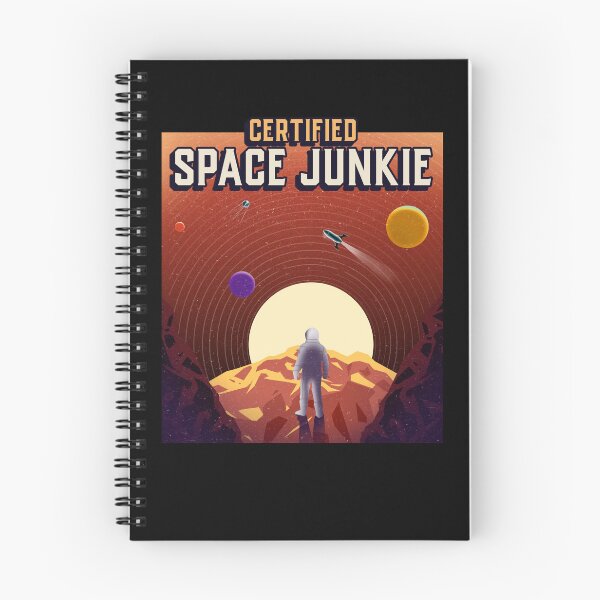 Item preview, Certified Space Junkie  designed and sold by MultiVerseMkt.