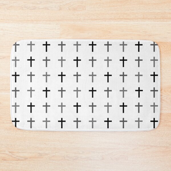 Item preview, Cross Pattern in Black and White designed and sold by GemsAnatomy.