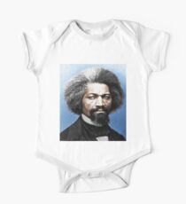 Frederick Douglass Malerei in Farbe Kurzärmeliger Einteiler
