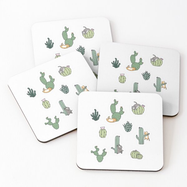 Item preview, Cacti Cats  designed and sold by PrintHubPro.