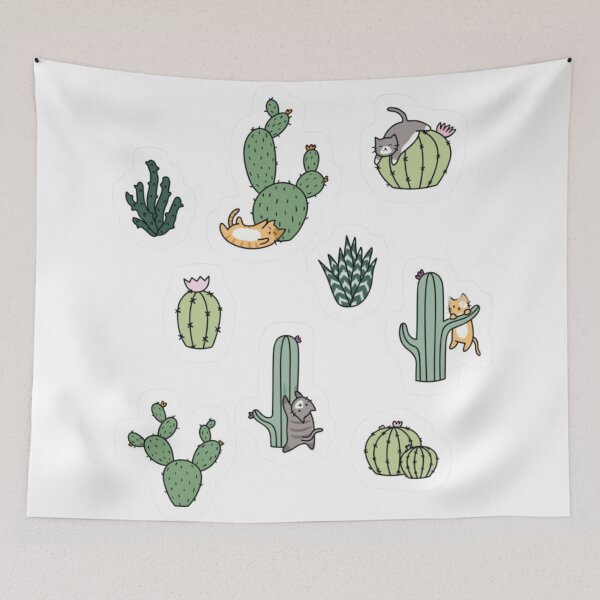 Item preview, Cacti Cats  designed and sold by PrintHubPro.
