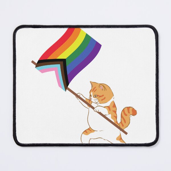 Item preview, Progress Pride Cat designed and sold by livelaughhell.