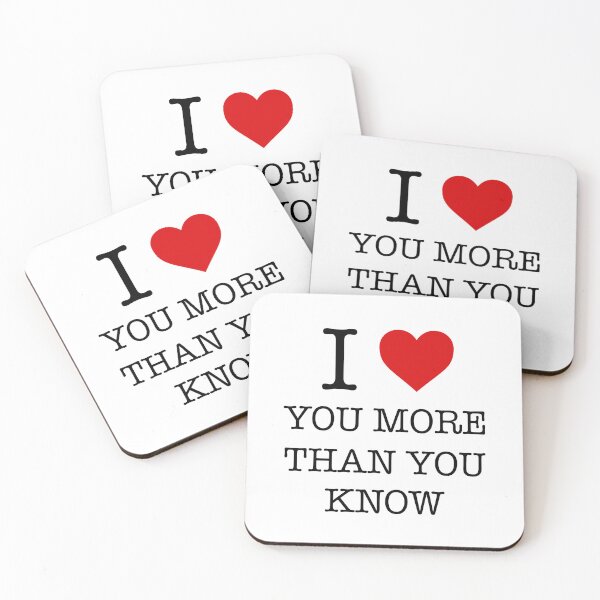 Item preview, I Love You More Than You Know designed and sold by AleksanderLamek.