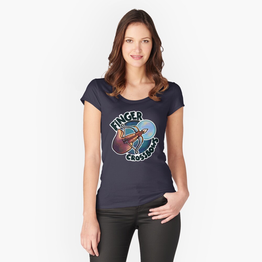 Item preview, Fitted Scoop T-Shirt designed and sold by ModifiedRollPod.