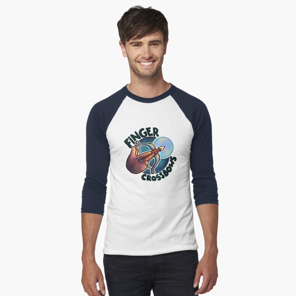 Item preview, Baseball ¾ Sleeve T-Shirt designed and sold by ModifiedRollPod.