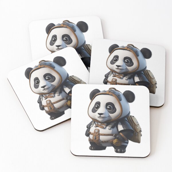 Item preview, Cute Little Panda Scout designed and sold by CreativeDecals.