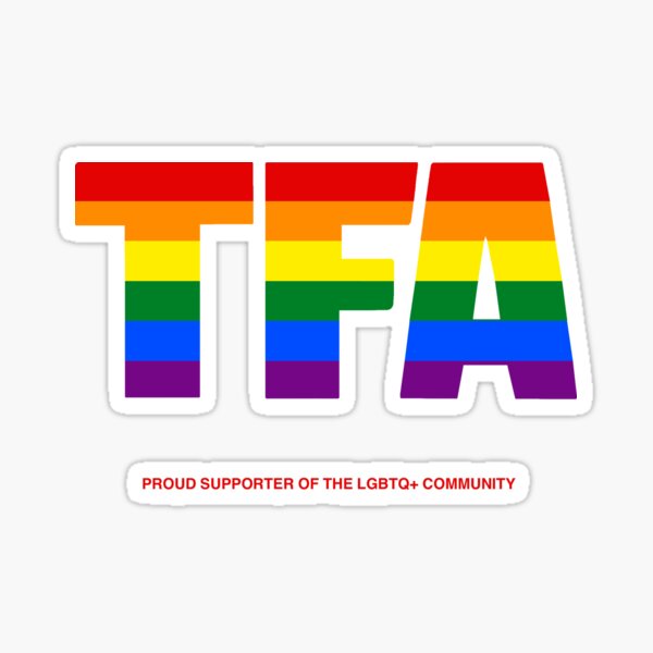 Vista previa del artículo con la obra «Logotipo de TFA», diseñado y vendido por reganmarie114.