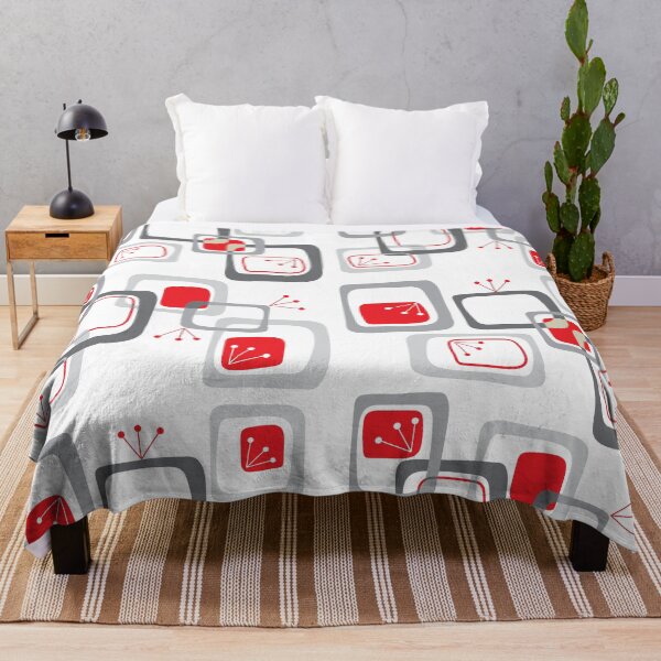 Item preview, Retro Red Cherry Squares © fatfatin designed and sold by fatfatin.