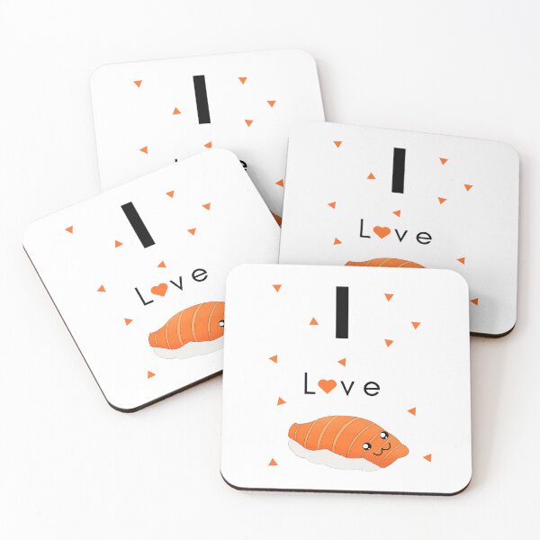 Item preview, I love salmon designed and sold by MoliShop.