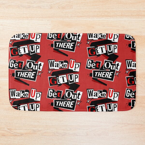 Item preview, Persona 5 - Wake Up, Get Up, Get Out There Design designed and sold by T-TEES Clothing.