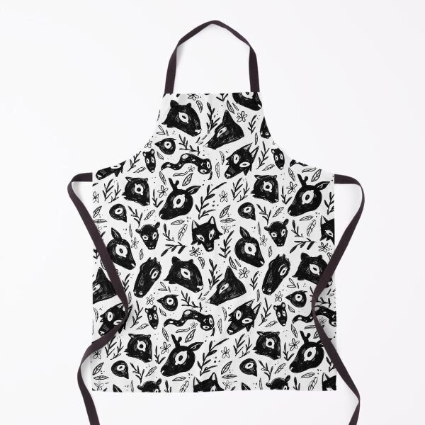 Item preview, Woodland creatures silhouette pattern designed and sold by Raccoondoodles.
