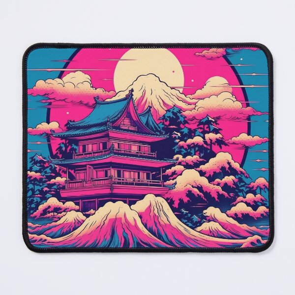 Item preview, A Japan Temple on the Verge of a Mountain designed and sold by SouthwestWind.
