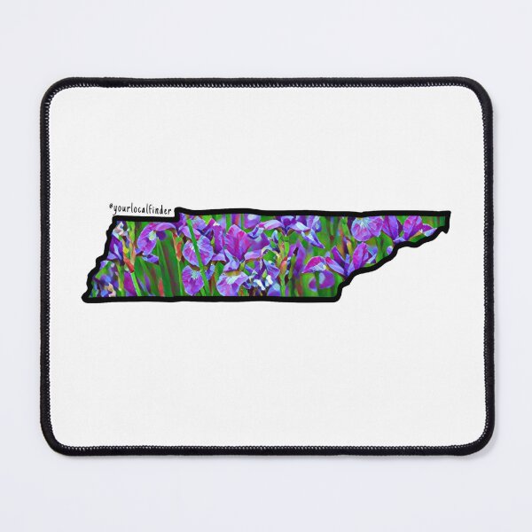 Item preview, Tennessee - Purple Iris State Flower designed and sold by YourLocalFinder.