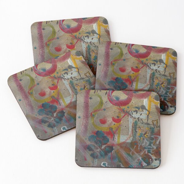 Item preview, weird abstract painting designed and sold by Hendersonprints.
