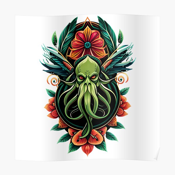 Cthulhu Tattoo Posters for Sale