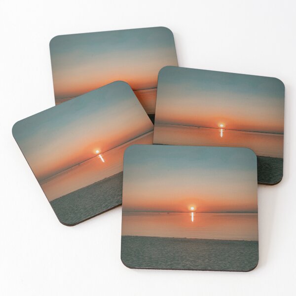 Item preview, sunset over the water designed and sold by OrsonBrand.
