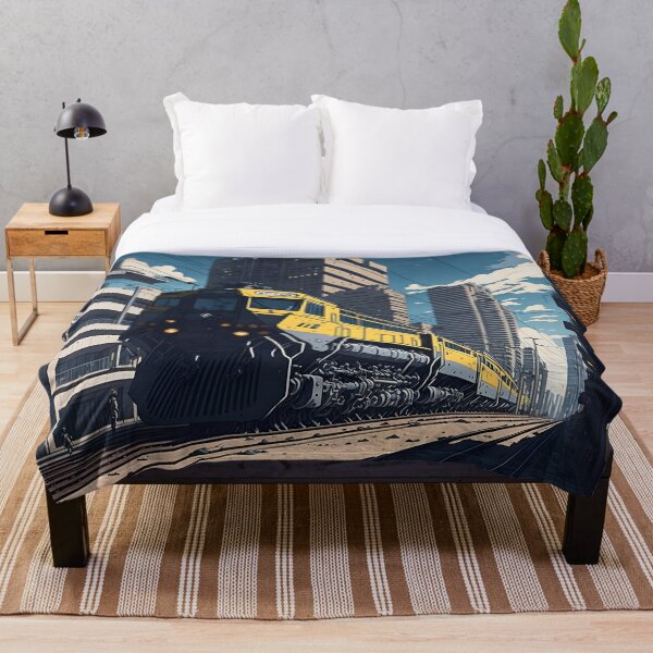 Item preview, Crónicas ferroviarias: tren expreso por el paisaje urbano designed and sold by Isekai-Merch.