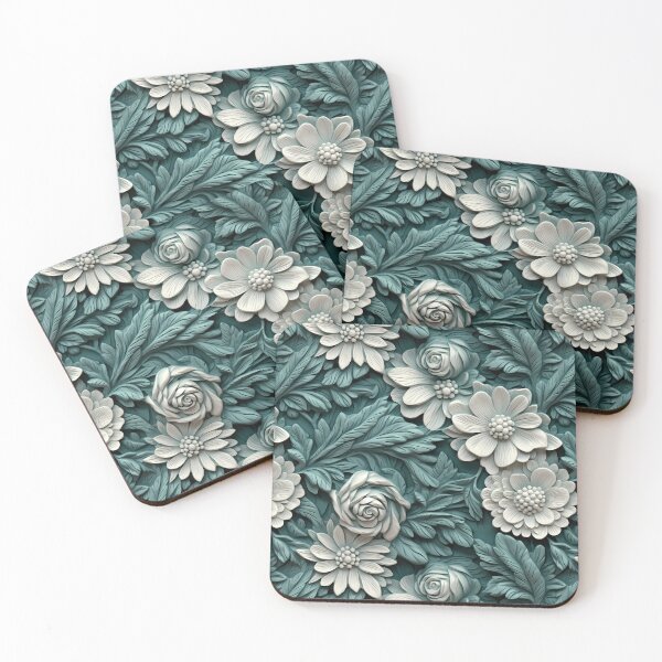 Item preview, 3D Verdigris Flower designed and sold by LittleLadyMD.