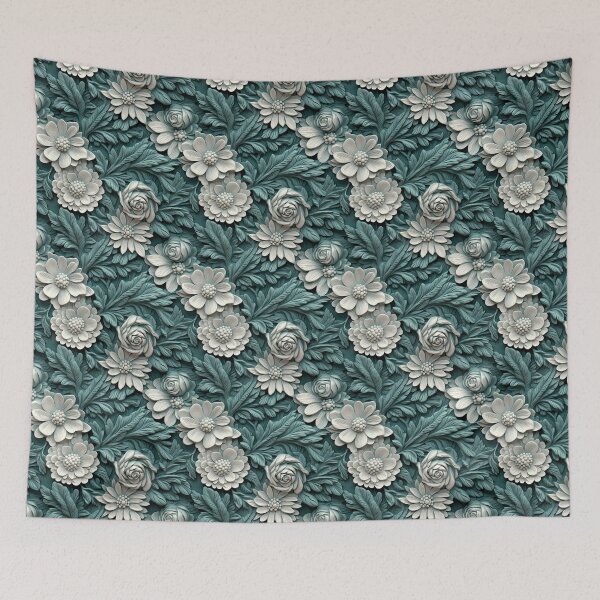 Item preview, 3D Verdigris Flower designed and sold by LittleLadyMD.