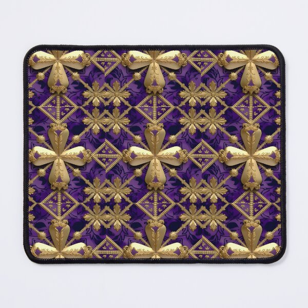 Item preview, Purple with Gold Adornments designed and sold by MiracleROLArt.