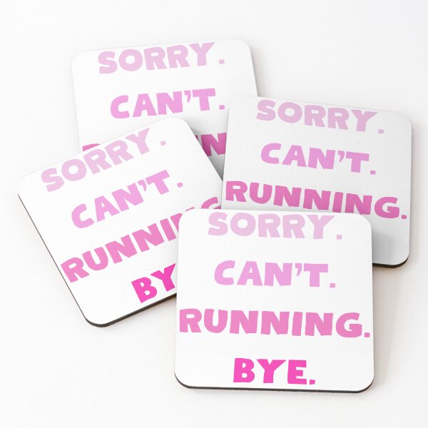 Item preview, Sorry Can't Running Bye Gift for Runners designed and sold by DesignedByRHB.