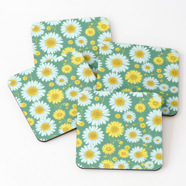 Item preview, Daisies // Yellow and Green Daisies designed and sold by MiniArtworks.