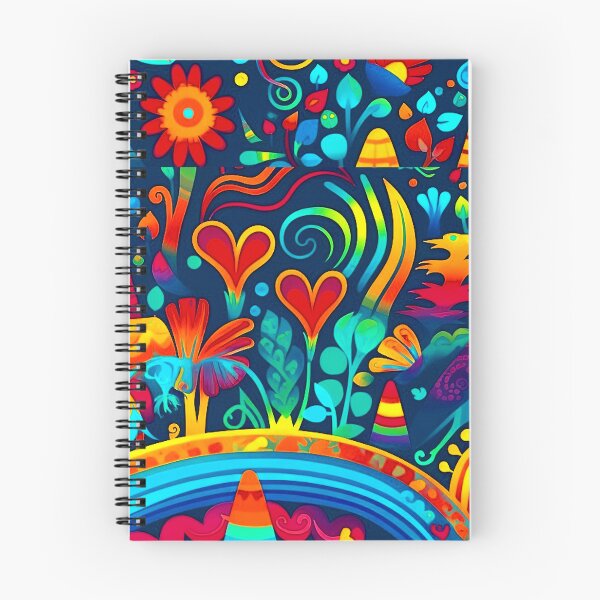 Item preview, Rainbow Paradise - Boho 1960s designed and sold by Earth Nature Creations.